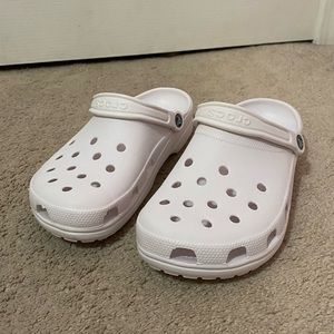 White Crocs